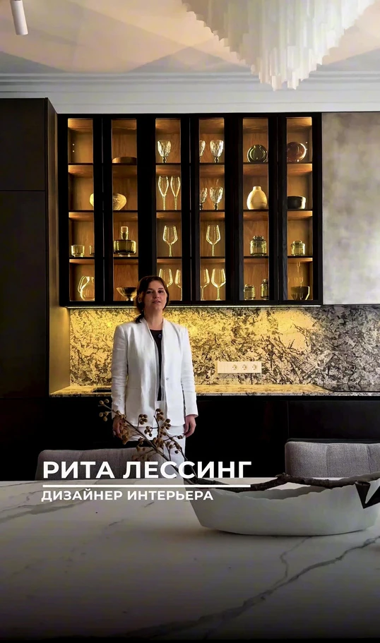 Проект дизайнера Риты Лессинг ★ Проектная фабрика кухни SilverHome