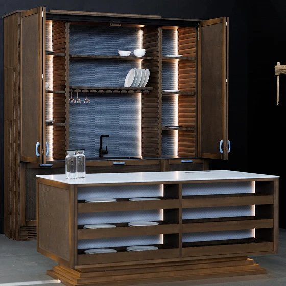 Кухня Карелия - главный магнит на Made in Russia ★ Проектная фабрика кухни SilverHome